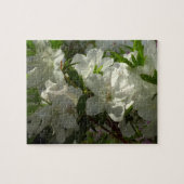 Puzzle Azalées Blancs Solaires Belles Fleurs De Printemps (Horizontal)