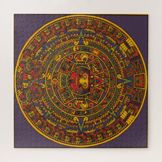 Puzzle Aztec Sun  (Horizontal)