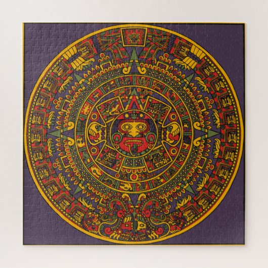 Puzzle Aztec Sun (Vertical)