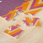 Puzzle Aztec Tribal ZigZag (Côté)