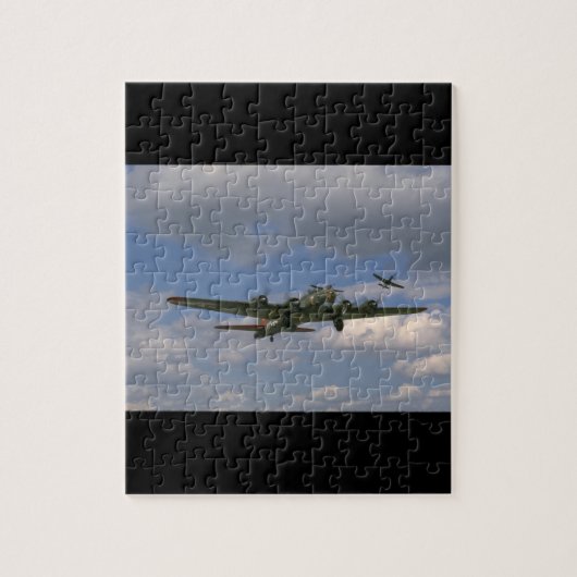 Puzzle B17, bons avions d'Angle_WWII d'avant (Vertical)