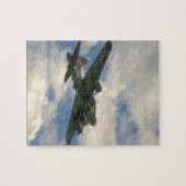 Puzzle B17, vue de ventre. (avion ; avions de b17_WWII (Horizontal)