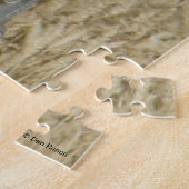 Puzzle B35 Buse ferrugineuse dans un champ de blé (Côté)