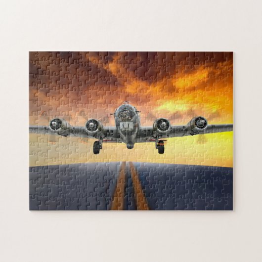 PUZZLE B-17 FLYING FORTRESS TAKEOFF (Horizontal)