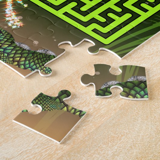 Puzzle B est pour Basilisk Maze (Côté)