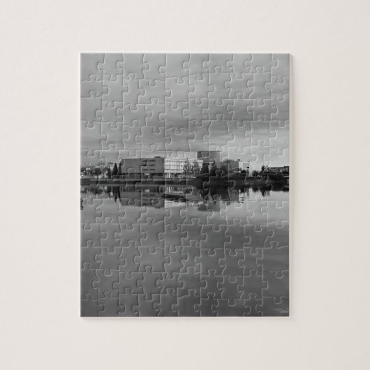 Puzzle B&W Oulu 2 (Vertical)