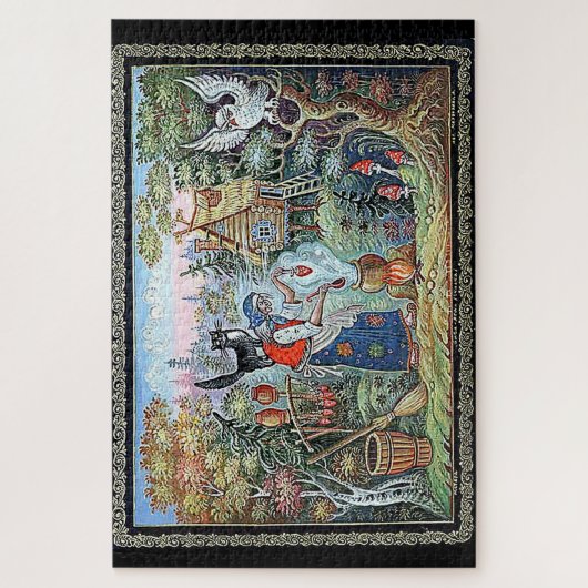 PUZZLE BABA JAGA FOLKLORE RUSSE (Vertical)
