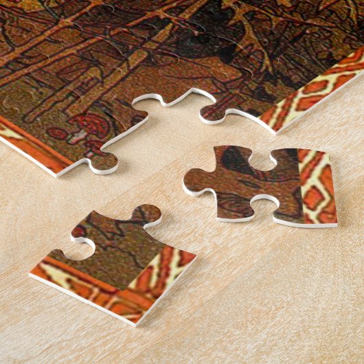 Puzzle Baba Yaga - Vasilisa Belle Par Ivan Bilibin (Côté)