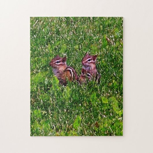 Puzzle Baby Chipmunks Premier Jour #1 Animal Art (Vertical)