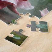 Puzzle Baby Dino en robe rose (Côté)