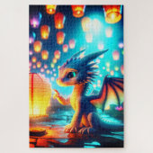 Puzzle Baby Dragon (Vertical)