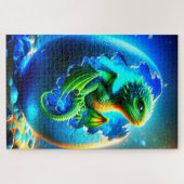 Puzzle Baby Dragon (Horizontal)