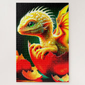 Puzzle Baby Dragon (Vertical)