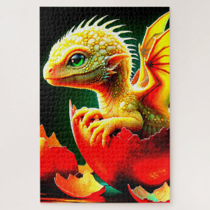 Puzzle Baby Dragon
