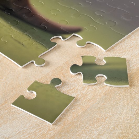 Puzzle Baby Kangaroo garçon avec nom (Côté)