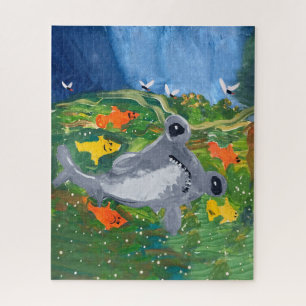 Puzzle Baby Shark "Art by Kids"