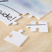 Puzzle Baby shower d'hiver de l'ours polaire froid à l'ex (Côté)