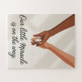 Puzzle Baby shower pour deux mamans (Horizontal)