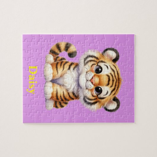 Puzzle Baby Tiger (Horizontal)