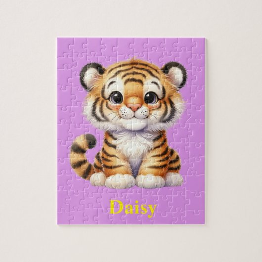 Puzzle Baby Tiger (Vertical)