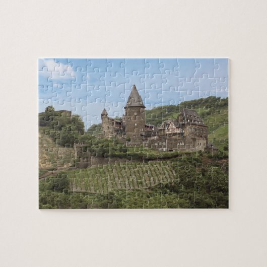 Puzzle Bacharach, Allemagne, Château de Stahleck, Schloss (Horizontal)