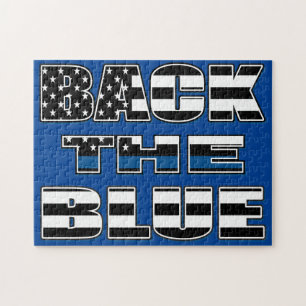 Puzzle Back The Blue - Soutenez la police