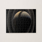 Puzzle Backlit Saturn from Cassini Orbiter (Horizontal)