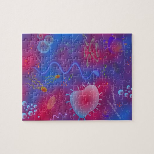 Puzzle Bactéries (Horizontal)