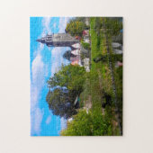 Puzzle Bad Sooden Church Allendof Allemagne. (Vertical)
