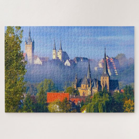 Puzzle Bade Wurtemberg Allemagne. (Horizontal)