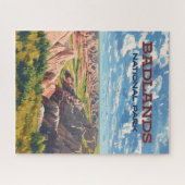 Puzzle Badlands National Park South Dakota Landcape (Horizontal)
