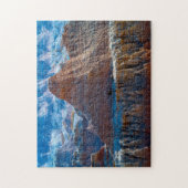 Puzzle Badlands North Dakota. (Vertical)