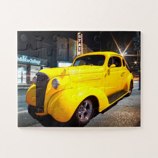 Puzzle Bague de rue vintage Coupe Jaune (Horizontal)