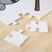 Puzzle Baguette de pêche de chat (Côté)