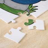 Puzzle Baguette de pêche du chien (Côté)