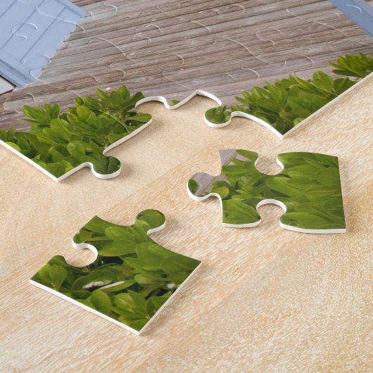 Puzzle Bahamas Beach Landscape. (Côté)