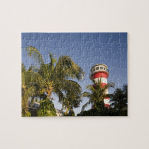 Puzzle Bahamas, île de Grand Bahama, Freeport, Coucher