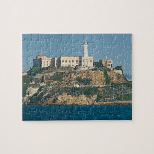 Puzzle Baie de San Franciso de prison d'île d'Alcatraz (Horizontal)