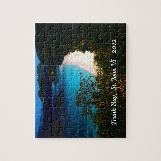 Puzzle Baie de tronc, St John 2012 (Vertical)