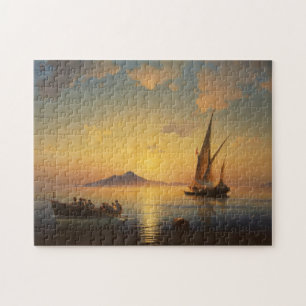 Puzzle Baie de waterscape de paysage marin de Naples Ivan