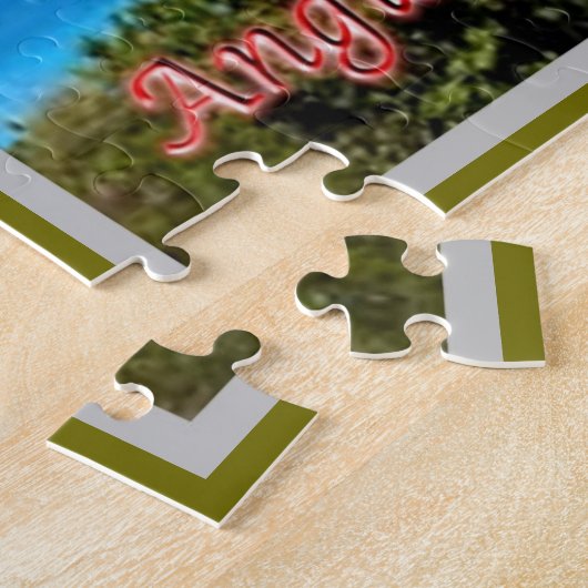 Puzzle Baie Longue - Anguilla - (Côté)