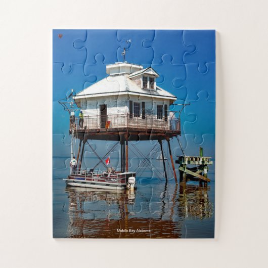 Puzzle Baie Mobile Alabama (Vertical)