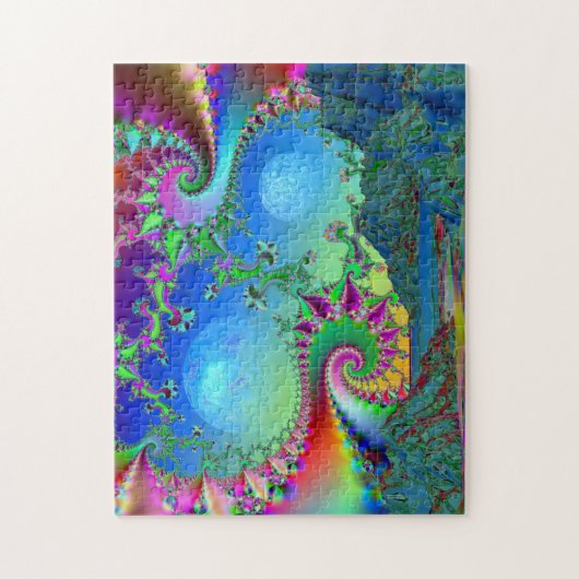 Puzzle Baie psychédélique (Vertical)
