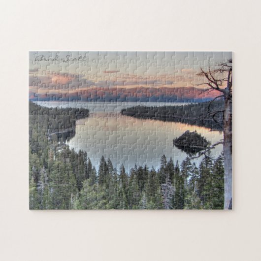 Puzzle Baie verte le lac Tahoe (Horizontal)