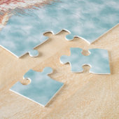 Puzzle - Baignade de baleine à travers l'herbe (Côté)