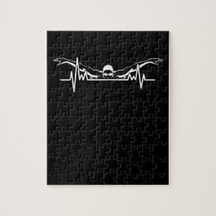 Puzzle Baignade Heartbeat Équipe Baignade Femmes Filles
