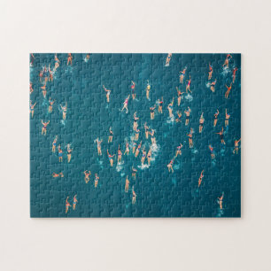 Puzzle baignade sport mer
