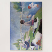 Puzzle Baigneurs à Asnières, Seurat (Vertical)