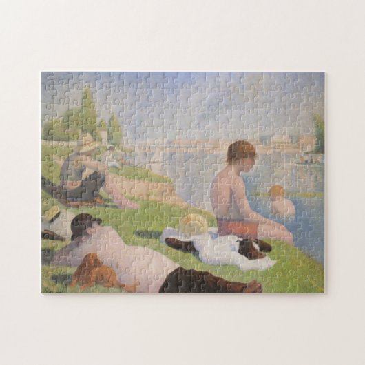 Puzzle Baigneurs chez Asnieres par Georges Seurat (Horizontal)