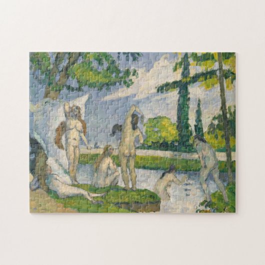 Puzzle Baigneurs de Paul Cezanne | (Horizontal)